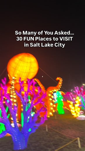 Utah Fun Activities on Instagram: "Add your FAVORITE PLACES! 30 FUN PLACES TO VISIT THIS WEEKEND IN SALT LAKE CITY ❄️ Indoor Fun • Discovery Gateway Children’s Museum • Clark Planetarium • Natural History Museum of Utah • Museum of Illusions • Kids Empire • Jump Around Utah • Getout Games • Salt Lake City Public Library • Gallivan Center Ice Rink • Utah Olympic Oval • Bowling alleys around Salt Lake City 🎄 Holiday & Seasonal • Temple Square • Cottonwood Heights Christmas Lights • Festival of Tr