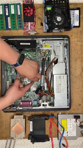 Just service #Dell #OptiPlex #780 #SFF #disassembly #ionicordertech Core 2 Quad Q6600