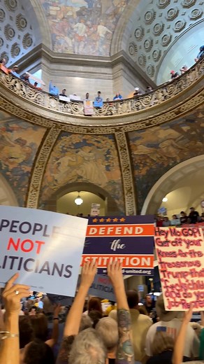 116K views · 12K reactions |  Show me what DEMOCRACY looks like!  Join People Not Politicians MO to remind Gov. Kehoe and the Missouri Legislature! | Progress Missouri | Facebook