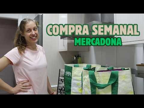 My weekly shopping at Mercadona 🛒NEW PRODUCTS ⚠️ €110 for a family of 4