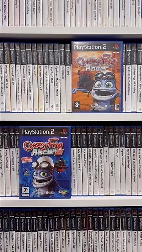 All Crazy Frog Racer games on PlayStation 2 🐸💥🛞 #crazyfrog #race #ps2 #playstation #shorts