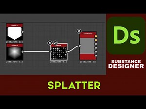 Mastering the Splatter node in Substance Designer - Beginners guide