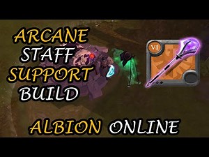 Arcane Staff Support Build - Albion Online (Arena)