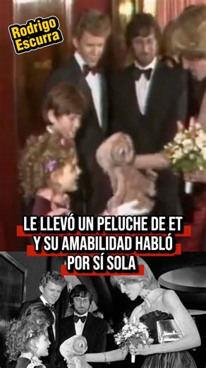 El día que DREW BARRYMORE sorprendió a la PRINCESA DIANA con un peluche de E.T. en plena premiere y su AMABILIDAD dejó en claro por qué era tan AMADA #PrincesaDiana #drewbarrymore #et | Cinespoiler