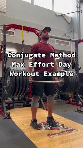Conjugate Method Strength Workout Example