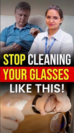 STOP CLEANING Your Glasses Like This! 🚫 Scratch-Proof Tips by EyeMantra Optical #shorts #trending