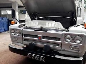 ISUZU OLD LORRY CHASSIS / ENGINE NUMBER LOCATION.