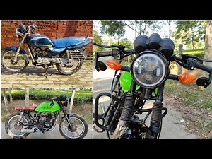 Kawasaki Caliber modified into Cafe Racer | Kawasaki Cafe Racer