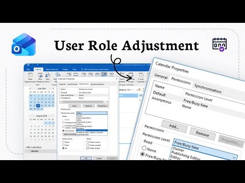 How to change Outlook Calendar permissions (Security Oversight)