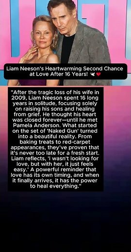 Liam Neeson’s Heartwarming Second Chance at Love After 16 Years! 🕊️❤️