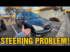 1 GUY & A LEXUS RX330 WITH AN ANGRY POWER STEERING