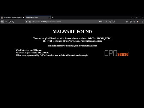 3-Antivirus Protection using OPNsense Plugins