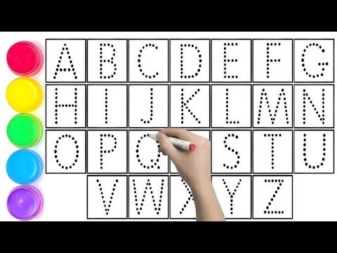ABC Drawing for Toddlers | Step-by-Step Alphabet Coloring for Children