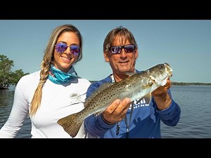 Backcountry Slam! Brie Gabrielle and Capt. Ron Hueston fish Chokoloskee