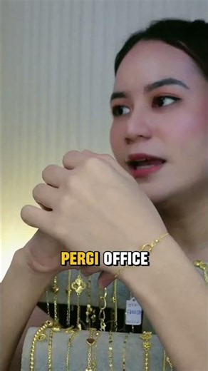 Rantai tangan minimalist clovers🍀✨️