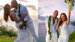 Photos: Dwayne Johnson marries longtime girlfriend Lauren Hashian | Photos: Dwayne Johnson marries longtime girlfriend Lauren Hashian