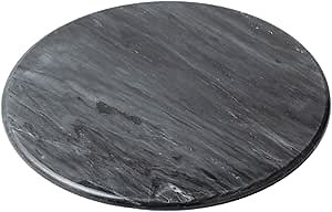 JEmarble Lazy Susan 10 inch Turntable with Aluminum Alloy Bearing, Smooth/Silent/Durable(Gray)(Premium Quality)