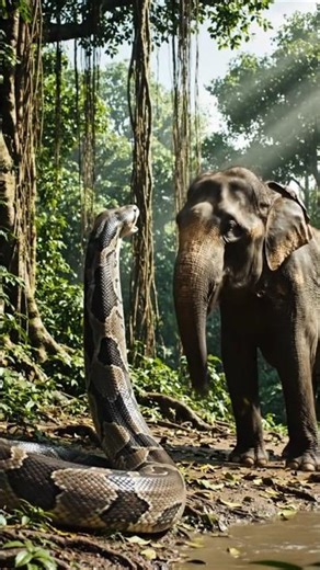 🐍 Amazing Wildlife Encounter | Amazon Rainforest #shorts #wildlife #nature #HiFi classic #ytshorts