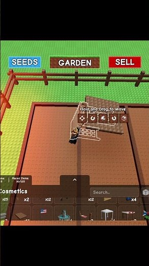 Building a house on grow a garden
