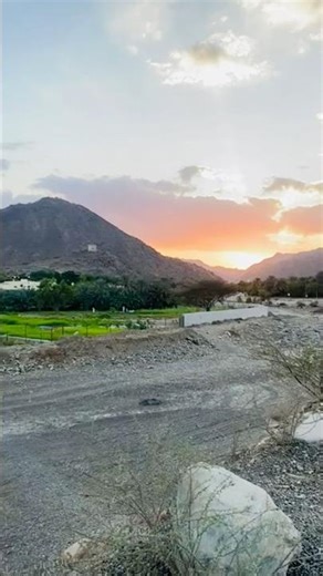 Sunset hits different when the mountains glow 🌄✨