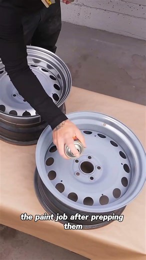 Rusty Wheel Restoration to Custom Rim 🔥 Satisfying Makeover (Full Process)