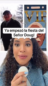Ya empezó la fiesta del Señor Doug! Winter party Doug #doug #usa #party #winterparty | Dayane Chrissel