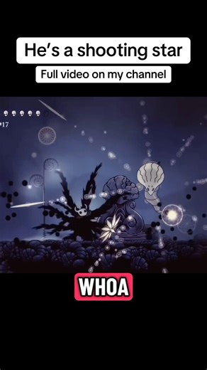 He’s a shooting star #hollowknight #hollowknightsilksong #shorts #funny
