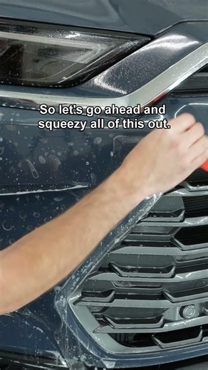 PPF Trick: Lock Down Recesses Before Stretching #encorewindowtinting #ppf #paintprotectionfilm