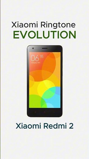 🔔✨Xiaomi Ringtone Evolution #garageringtones