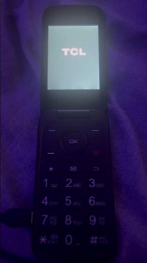 TCL Flip Go Powering up #retro #flipphone