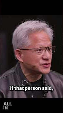 Nvidia CEO: Engineers have to spend HALF their salary on tokens!