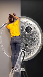 454K views · 1.7K reactions | Simple 3D moon for your bedroom wall | 5-Minute Crafts Men | Facebook