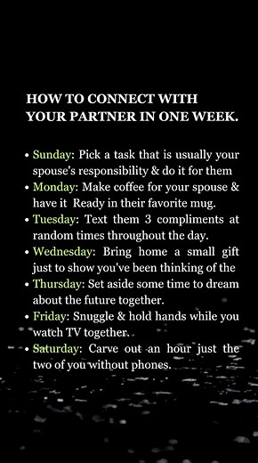 1.9M views · 7K reactions | How To Connect With Your Partner In One Week. | Drs. Femi and Bola | Facebook