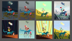 Color script with LG - beatrice blue