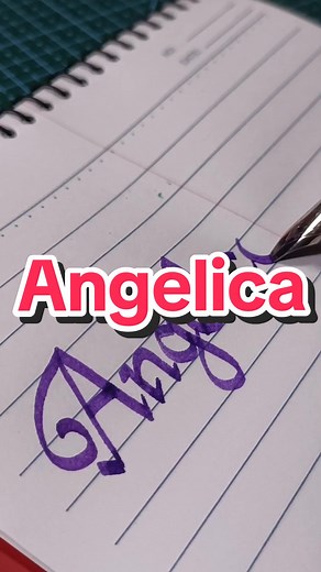 Calligraphy Pen Videos Featuring Angelica