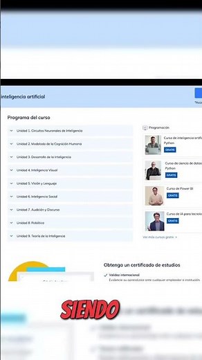 Mejor Curso Online GRATIS de IA con CERTIFICADO 2026 #cursosgratisonline #inteligenciaartificial