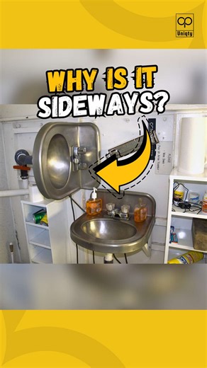 This Bathroom Layout Is Cursed Y'all won't believe this engineering masterpiece. The RP Flip ship literally yeets itself 90 degrees into the ocean to become a stable research platform. That weird sideways sink? It becomes usable when the walls turn into floors. It’s straight-up mind-blowing how this vessel defied gravity for science before getting scrapped. Lowkey the coolest boat ever built. #rpflip #engineering #science #ocean #mindblowing