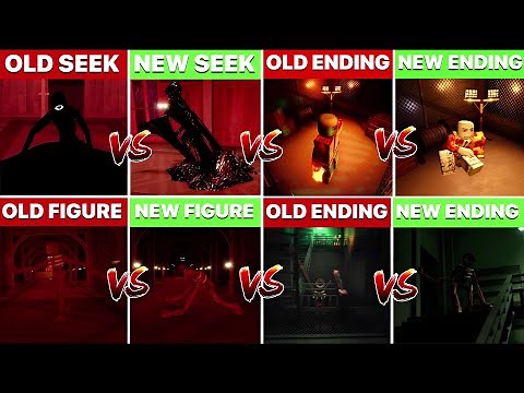 OLD CUTSCENE VS NEW!!! | New doors update | Doors 2 | cutscene + gameplay