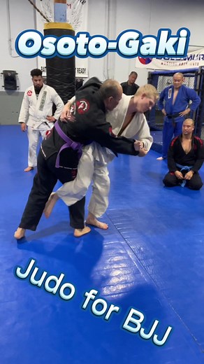 7.7K views · 128 reactions | Osoto-Gake . JUDO for BJJ #jiujitsu #bjj...