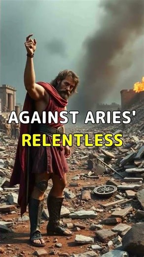 The Hidden Battle: Hercules vs Ares 🏛️⚔️ #greekgods #shorts