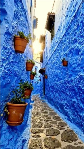 Chefchaouen, Morocco - The Enchanting Blue City Cinematic 4K