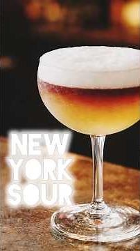 How to make New York Sour | POV bartending