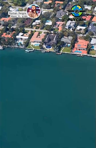 8.8K views · 67 reactions | Wrestler Roman Reigns' $18 million mansion #house #usa #livmiami #penthouse #billionairebunker #island #luxury | Viola Hand | Facebook