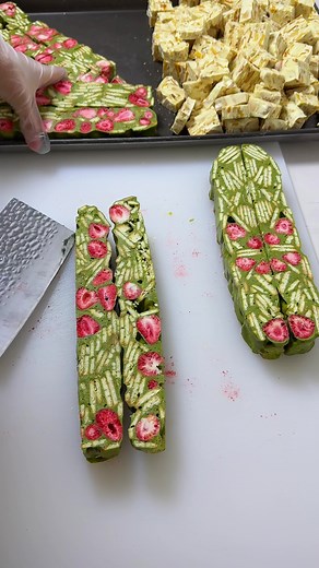 How to Make Perfectly Squared Marshmallow Nougat