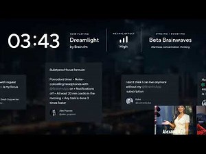 30 Minute Focus - Dreamlight ⚡ Brain.fm ⚡ Music for Maximum Focus and Concentration
