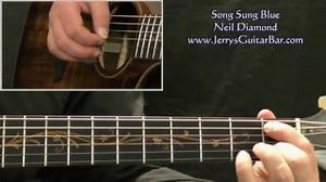 How To Play Neil Diamond Song Sung Blue (intro only) Chords - ChordU