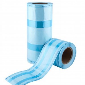 [Hot Item] Factory Price Disinfection Gusseted Reel Pouch Roll for Medical Autoclave Eo/Steam Sterilization Packaging