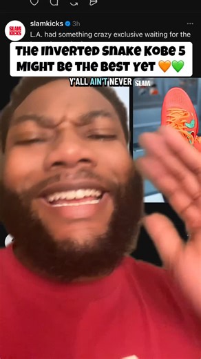 Seven | L.A. got something crazy for the Mamba League Invitational 🐍🔥 Nike flipped the “Year of the Snake” Kobe 5 into an exclusive inverted... | Instagram