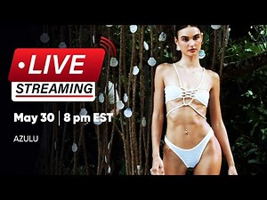 AZULU Swimwear Runway Show Official Live Stream / Miami Swim Week / Paraiso Miami Beach SHIFT