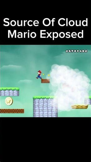So This Is How Cloud Made 😱 #mario #nintendo #retrogaming
